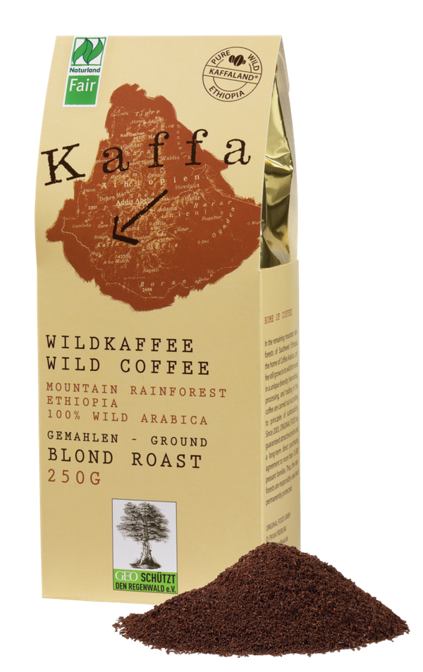 KAFFA Blond Roast, 250g, gemahlen, bio- und Naturland Fair zertifiziert